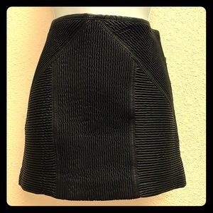 Free People pleather skirt